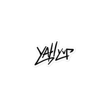Load image into Gallery viewer, YahYup Stretched Signature stickers
