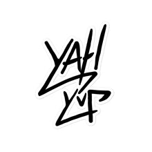Load image into Gallery viewer, YahYup Stacked Signature stickers