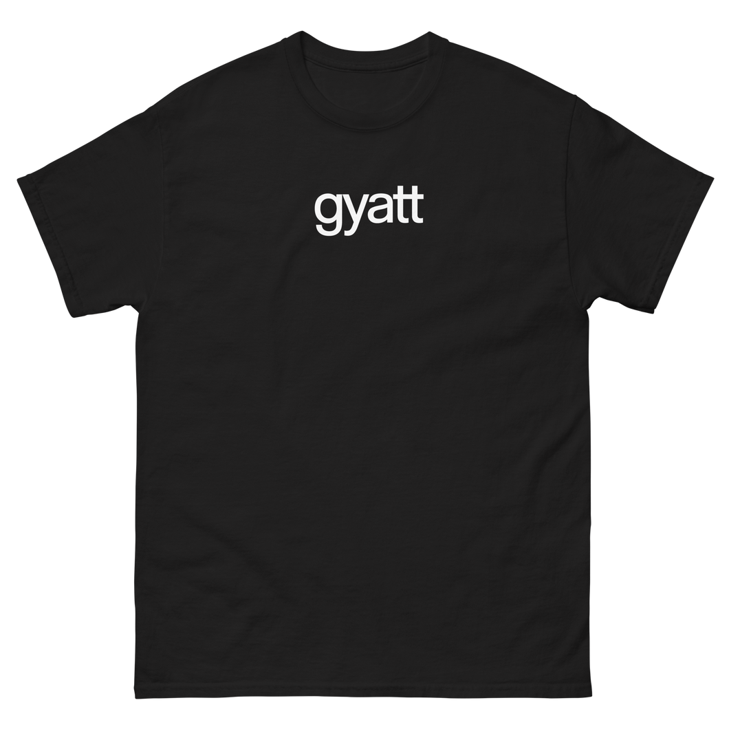 gyatt (White on Black)