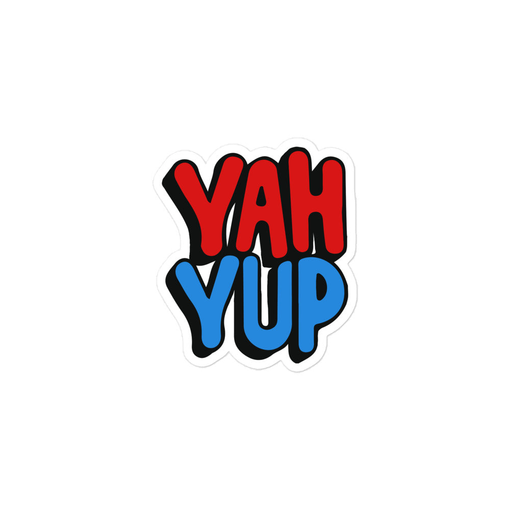 YahYup Logo stickers