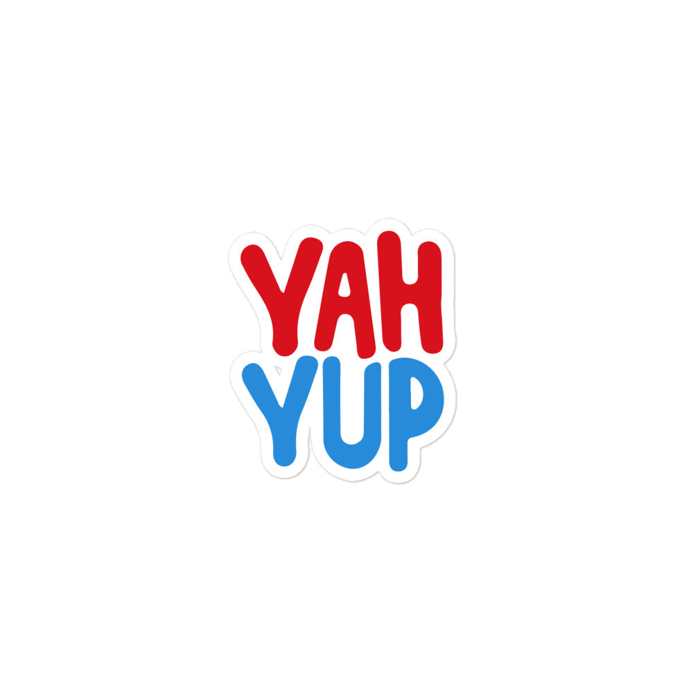 YahYup Exempt Outline Sticker