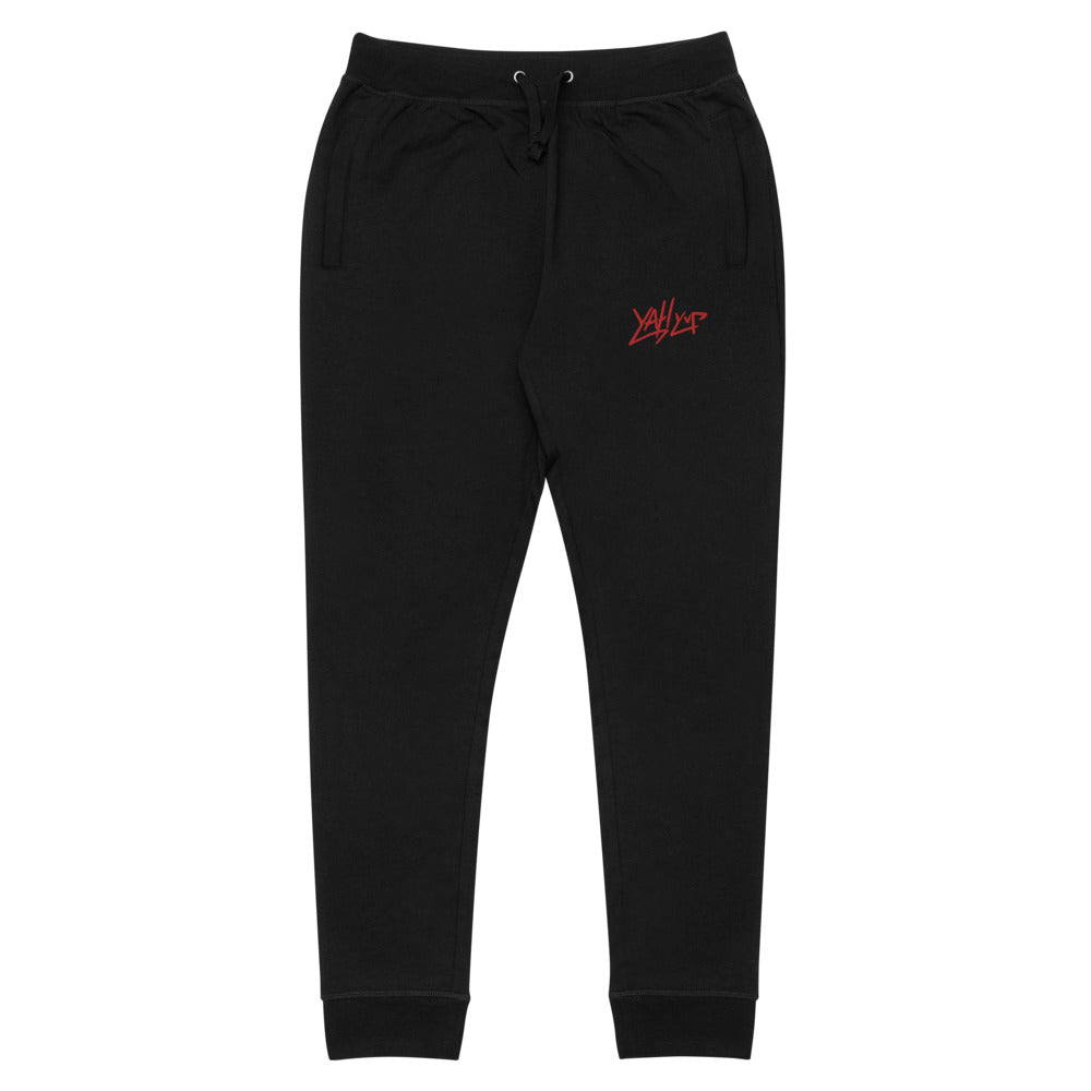 slim fit YahYup joggers Red